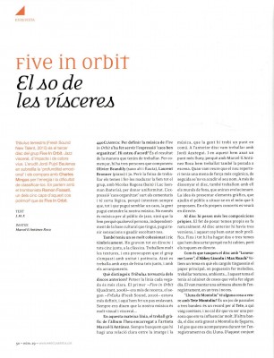 440 Clàssica & Jazz - Entrevista a Ramon Fossati - Five in Orbit (2)